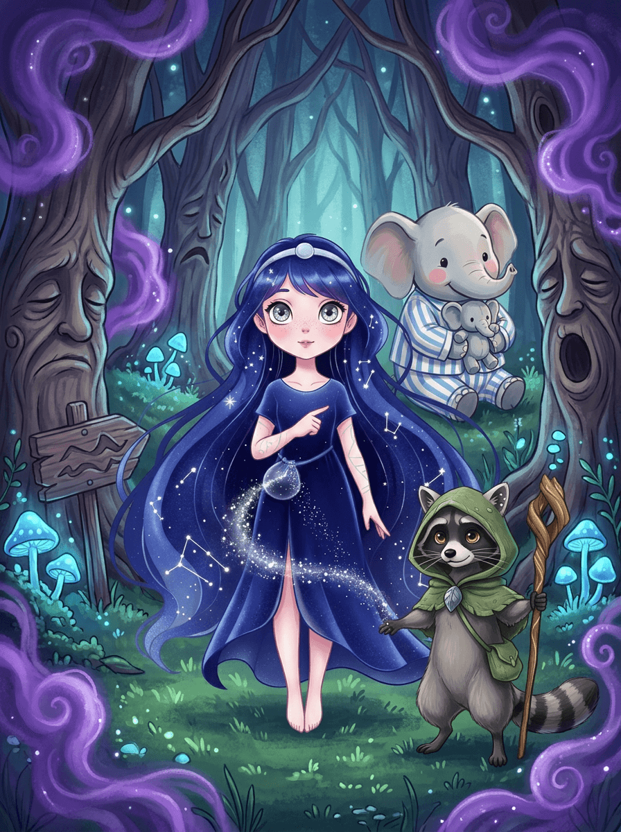 Nova e i suoi amici esplorano la magica Foresta dei Sussurri.