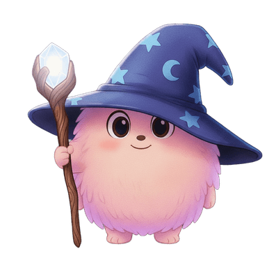 Fluffy wizard